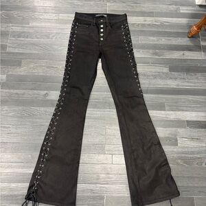 VERONICA BEARD jeans Black Coated -Women's